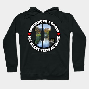 Heart Stays Home - Illinois Hoodie